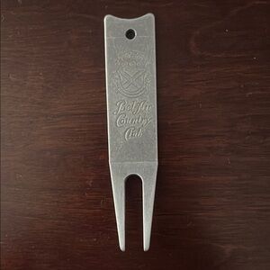 Bel Air Country Club Silver Divot Tool